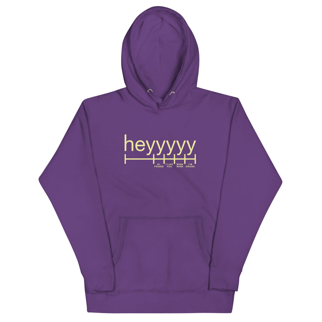 Heyyyyy Unisex Hoodie product image 5