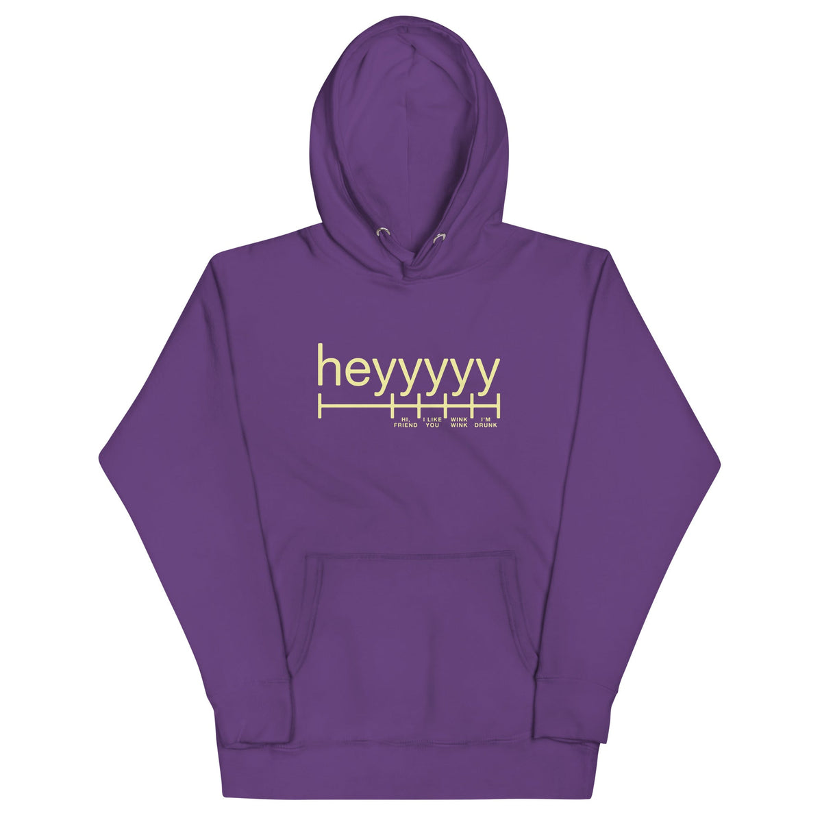 Heyyyyy Unisex Hoodie product image 5