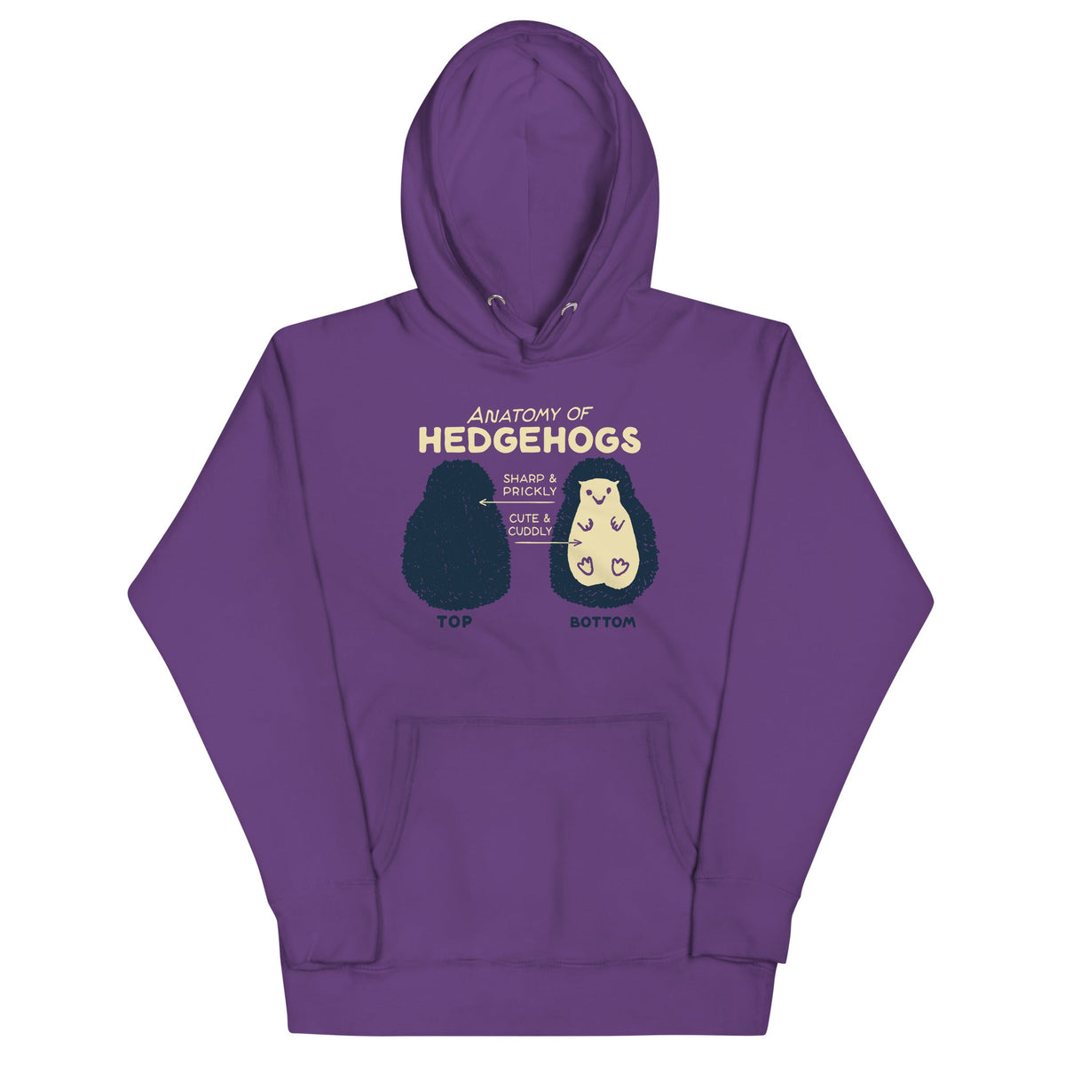 Anatomy Of Hedgehogs Unisex Hoodie product image 2