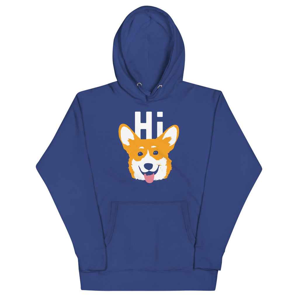 Hi Corgi Unisex Hoodie product image 3