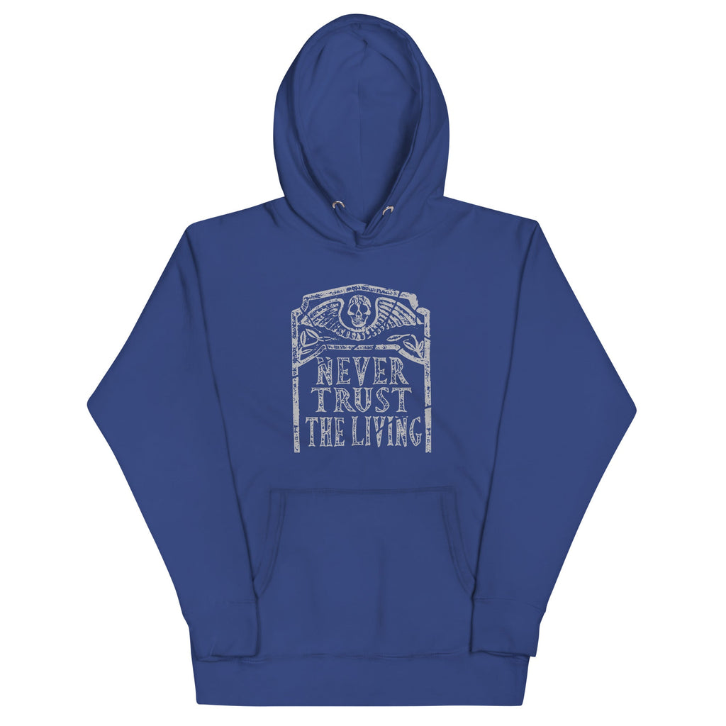 Never Trust The Living Unisex Hoodie product image 4