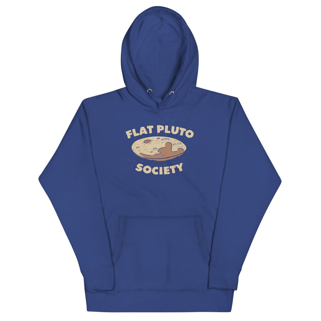 Flat Pluto Society Unisex Hoodie product image 4