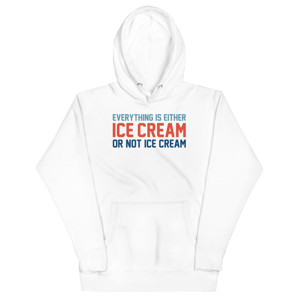 Everything Is Ice Cream Or Not Unisex Hoodie product image 2
