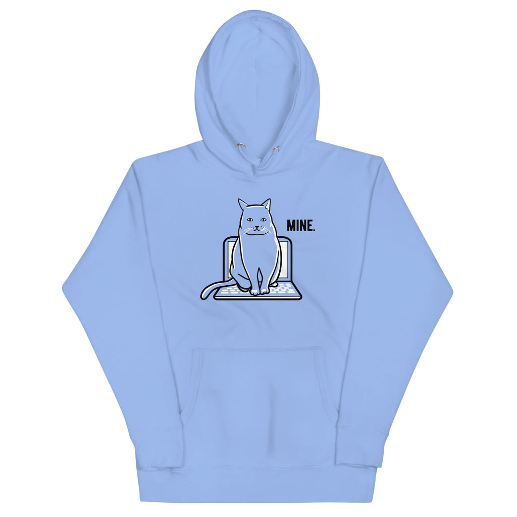 Mine Computer Cat Unisex Hoodie product image 4
