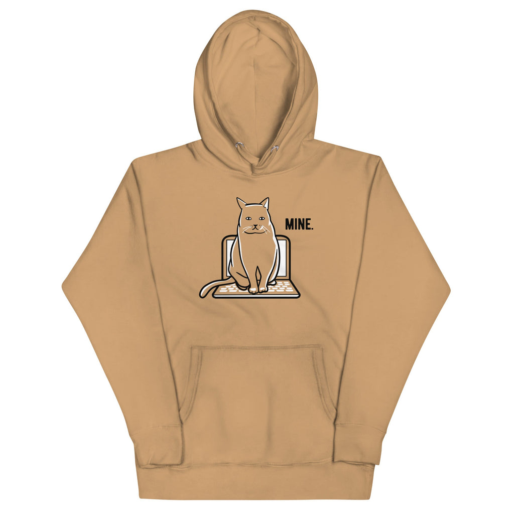 Mine Computer Cat Unisex Hoodie product image 3