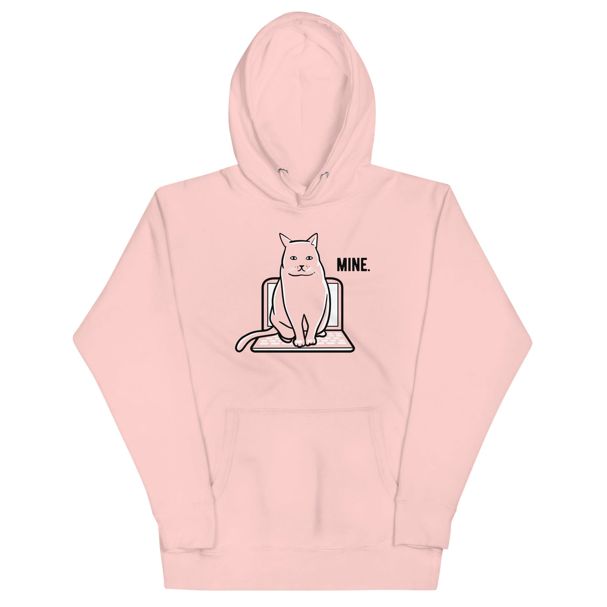 Mine Computer Cat Unisex Hoodie product image 5