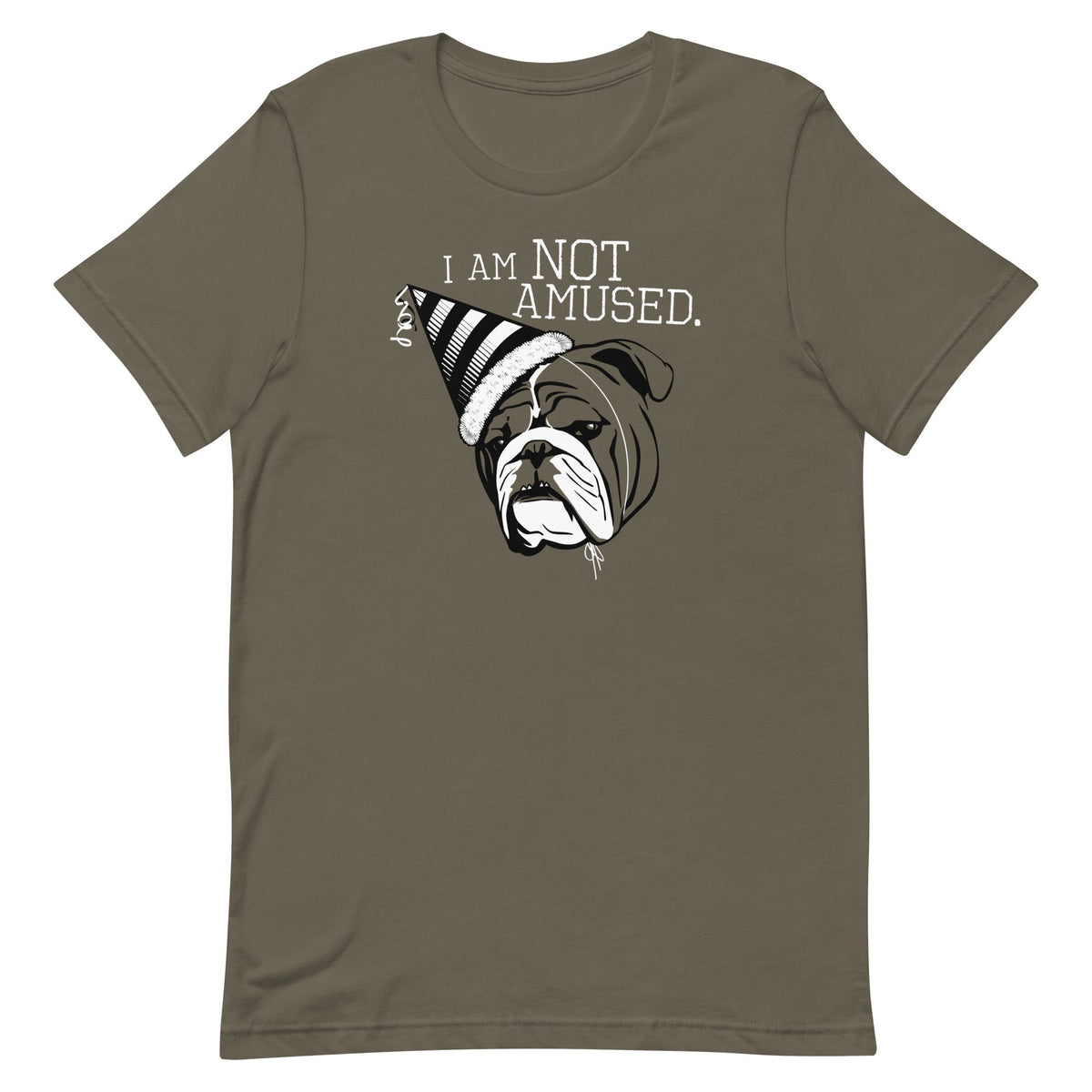 I Am Not Amused Men's Signature Tee product image 2