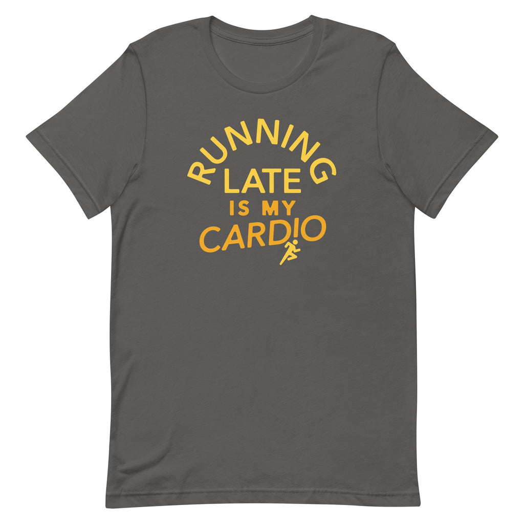 Running Late Is My Cardio Men's Signature Tee product image 6