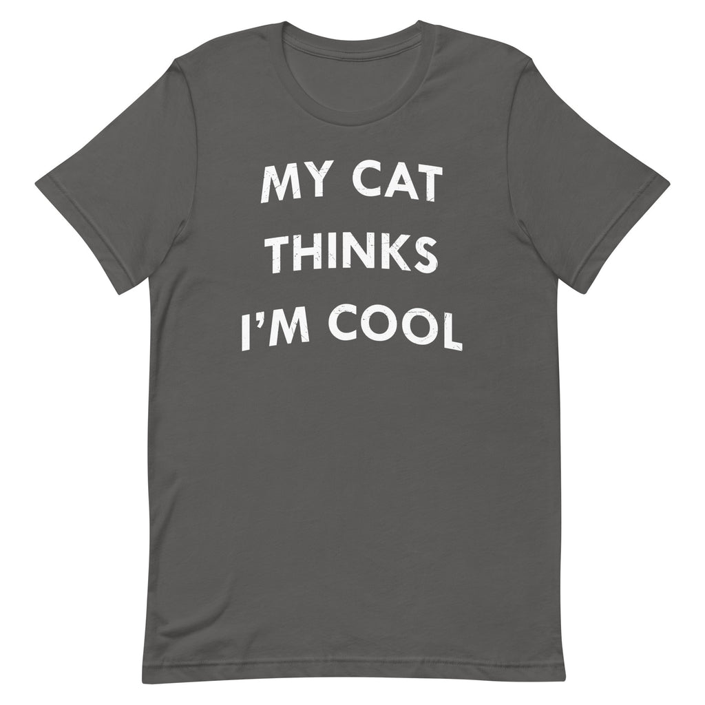 My Cat Thinks I'm Cool Men's Signature Tee product image 5