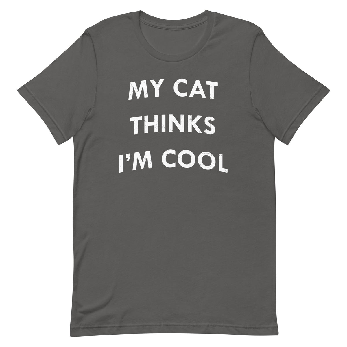 My Cat Thinks I'm Cool Men's Signature Tee product image 5