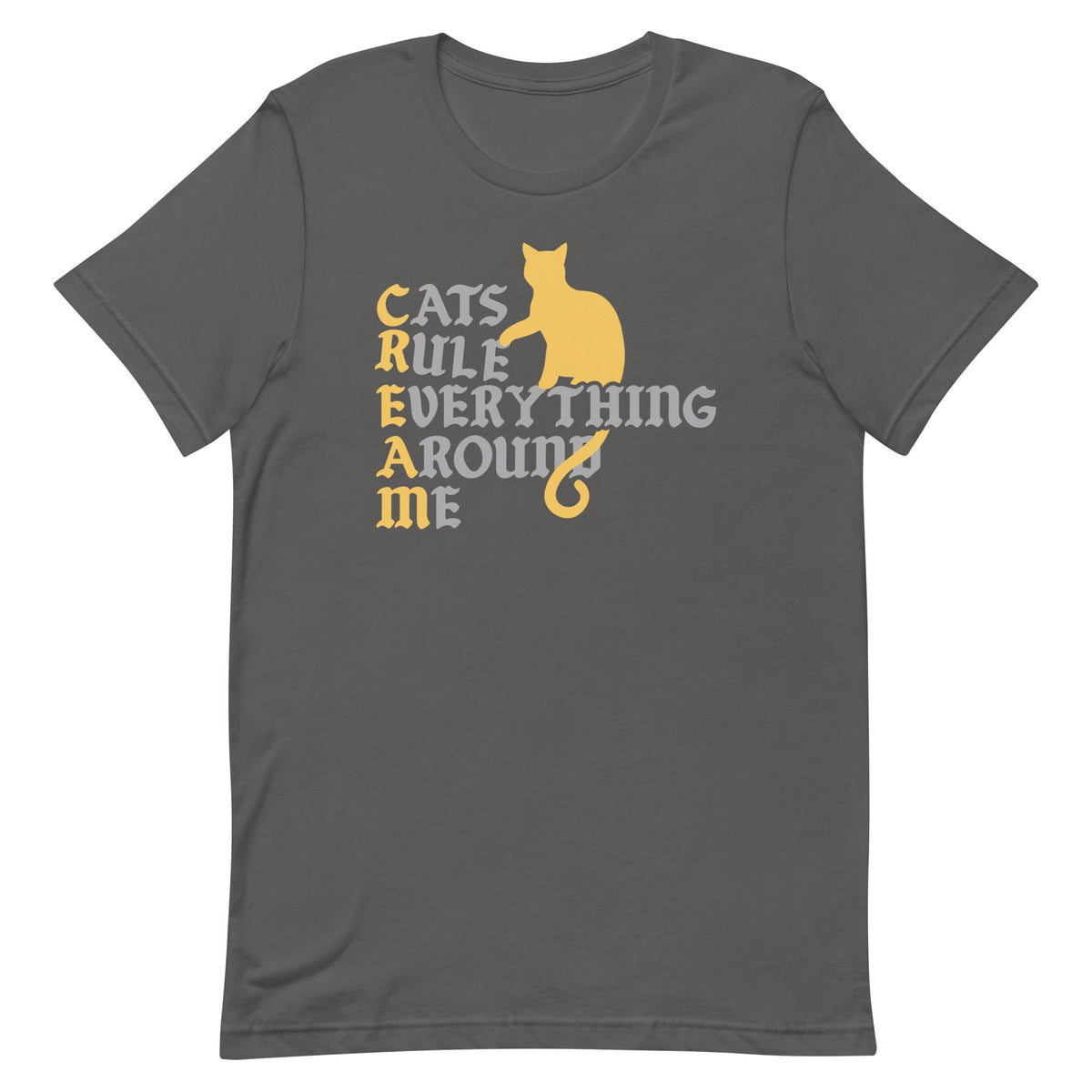 Cats Rule Everything Around Me Men's Signature Tee product image 6