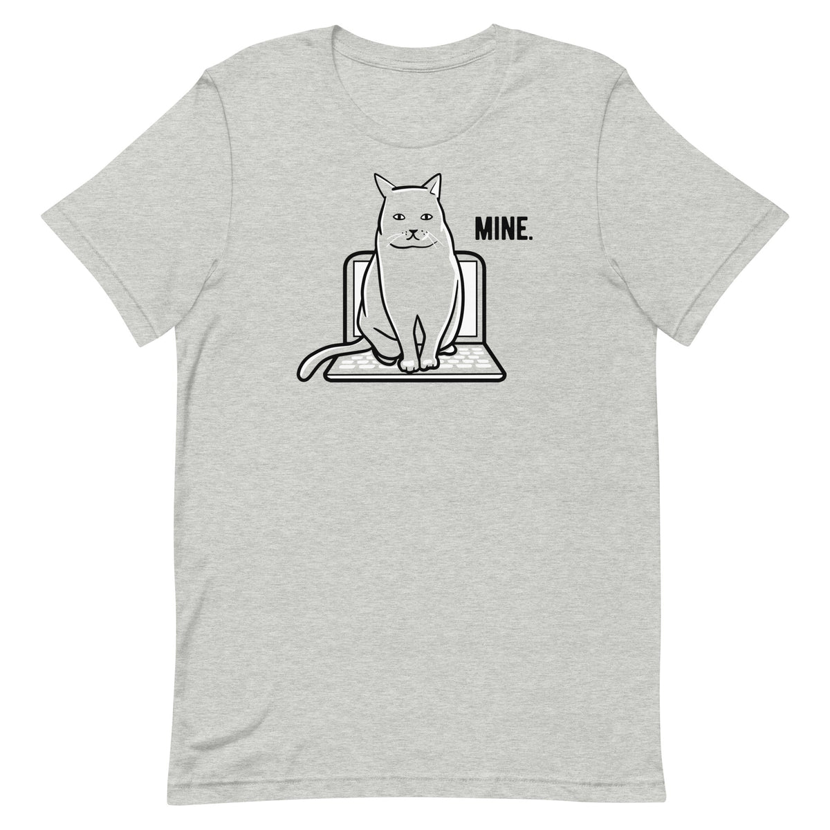 Mine Computer Cat Men's Signature Tee product image 1