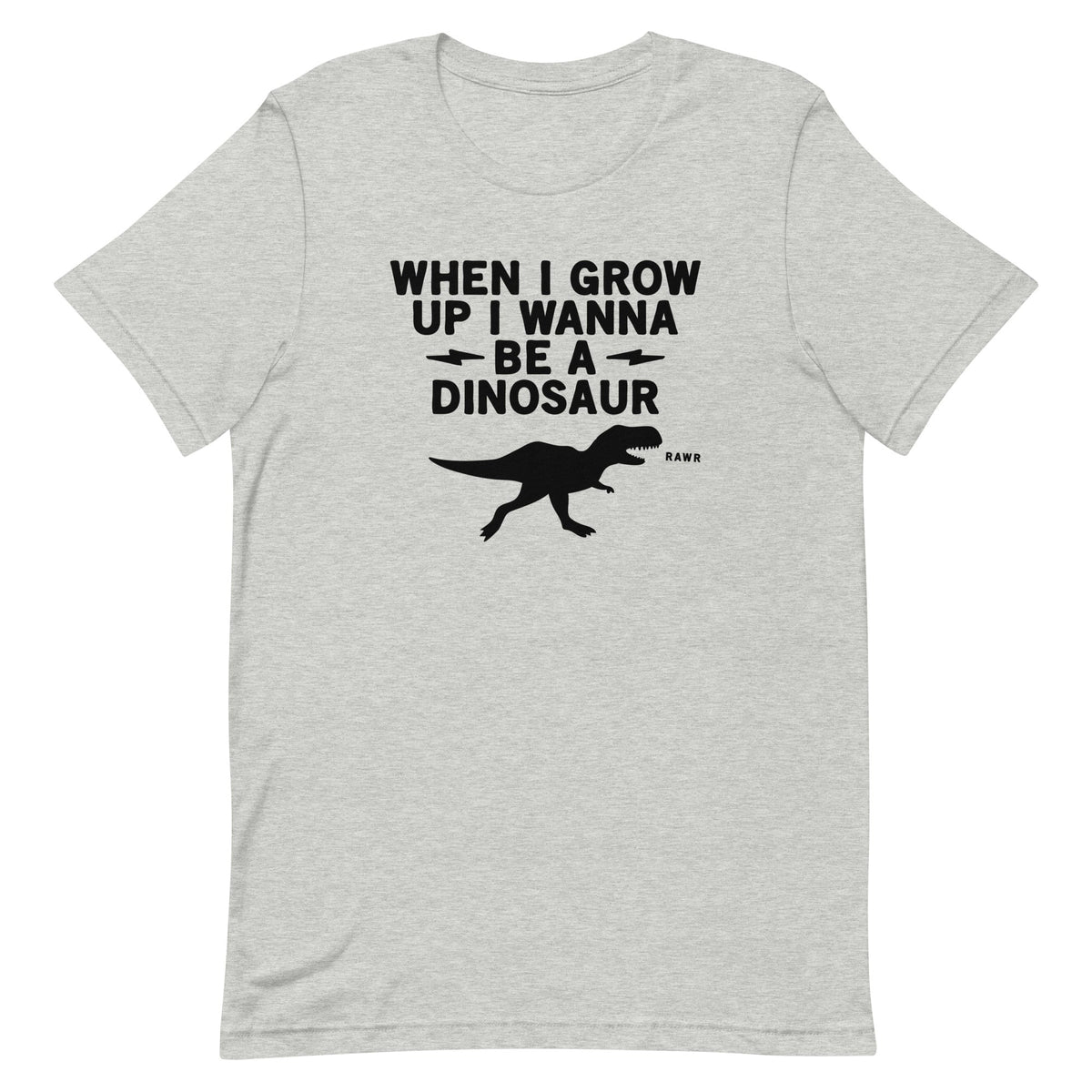 When I Grow Up I Wanna Be A Dinosaur Men's Signature Tee product image 1