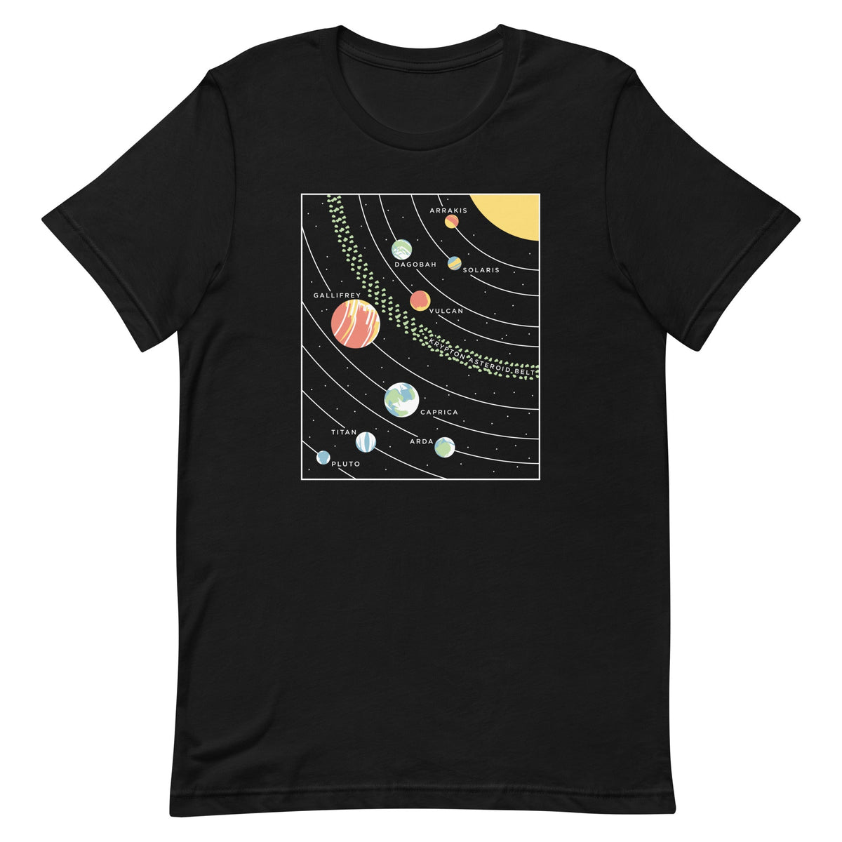 9 Planets Men's Signature Tee product image 2