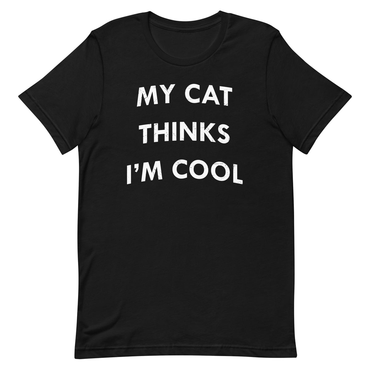My Cat Thinks I'm Cool Men's Signature Tee product image 2