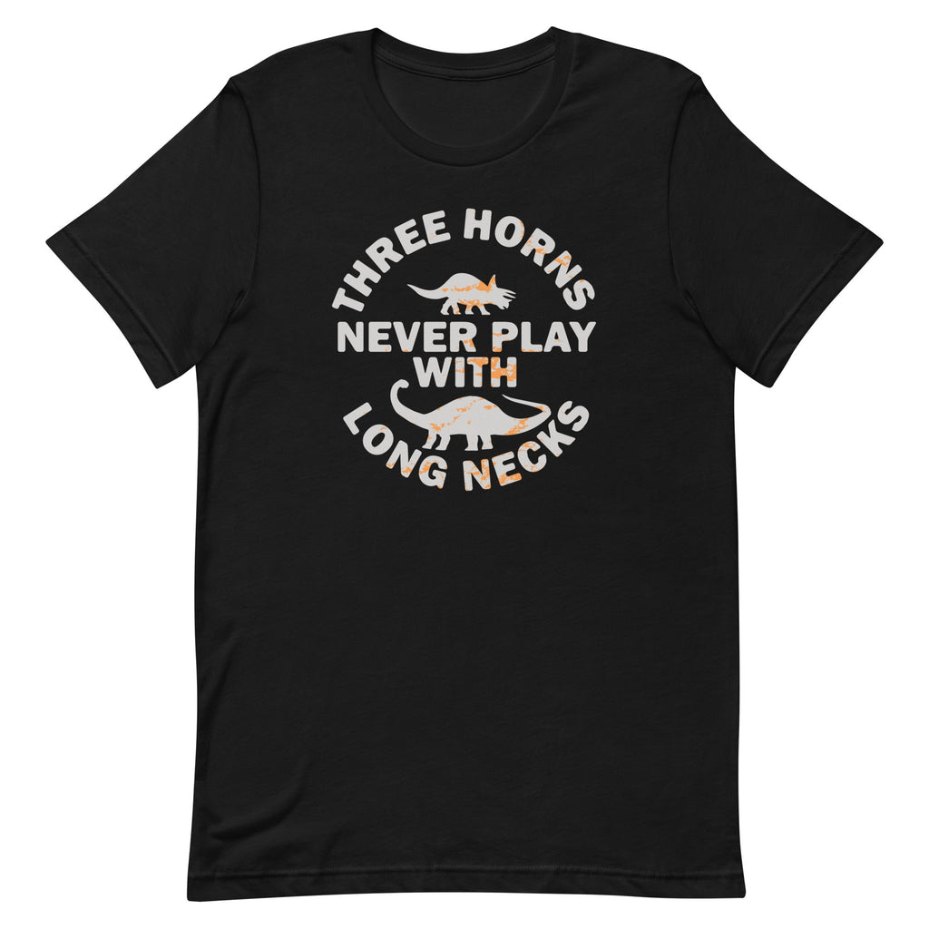 Three Horns Never Play With Long Necks Men's Signature Tee product image 1