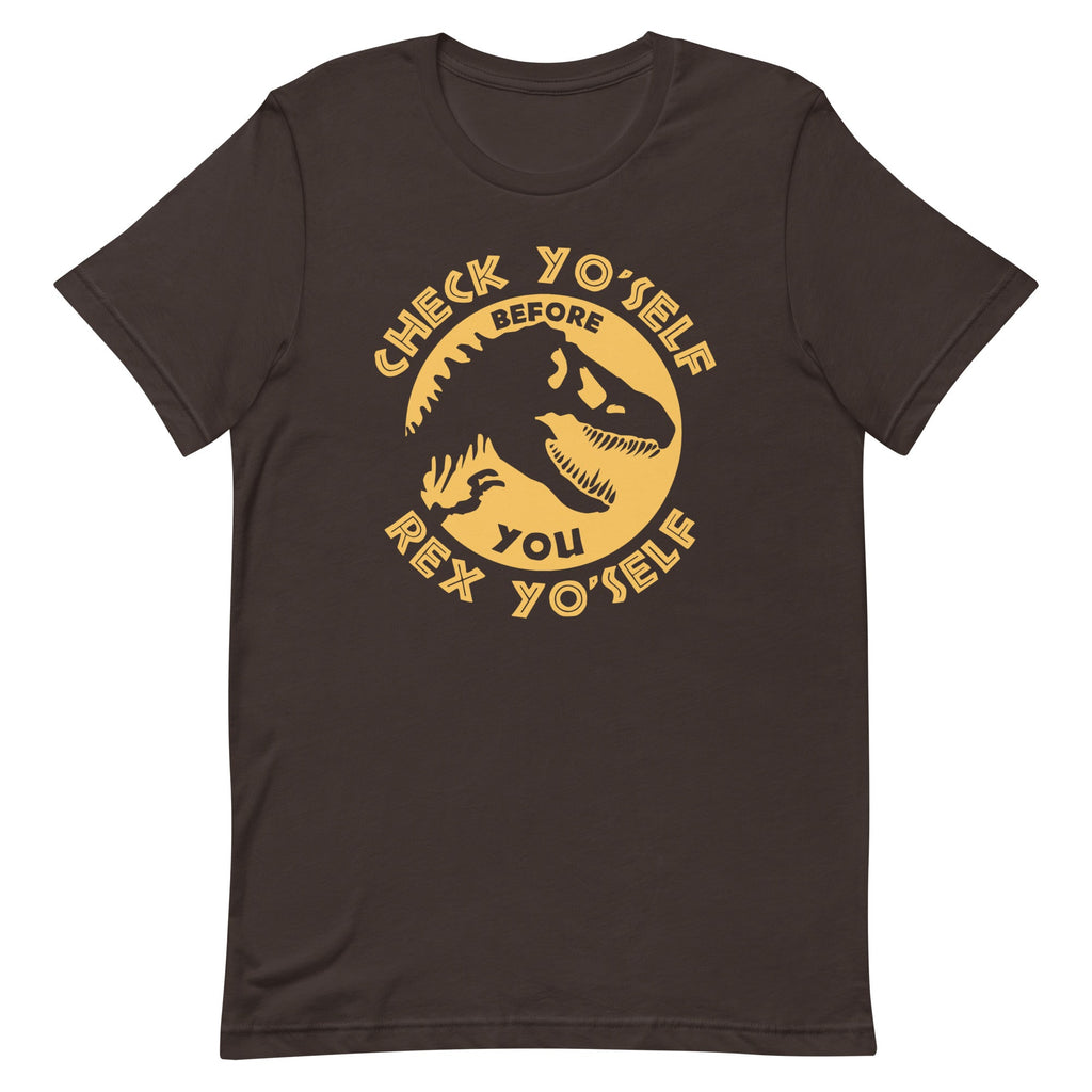 Check Yo'Self Before You Rex Men's Signature Tee product image 3