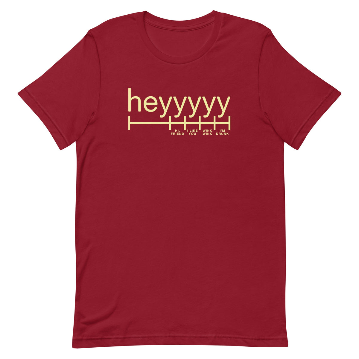 Heyyyyy Men's Signature Tee product image 3