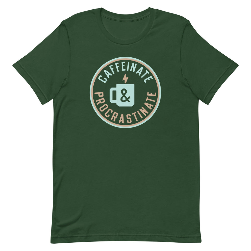 Caffeinate And Procrastinate Men's Signature Tee product image 4