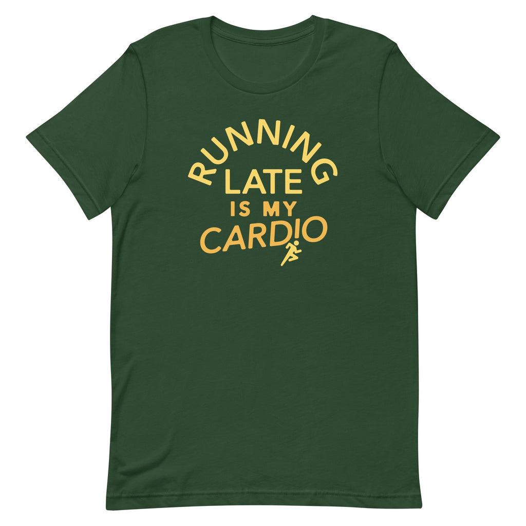 Running Late Is My Cardio Men's Signature Tee product image 4