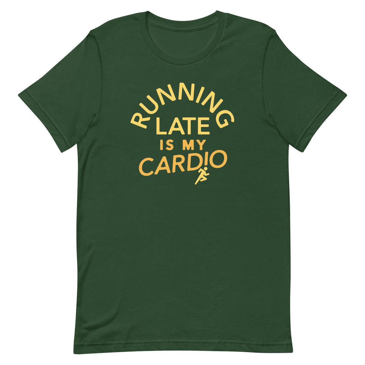 Running Late Is My Cardio Men's Signature Tee product image 4