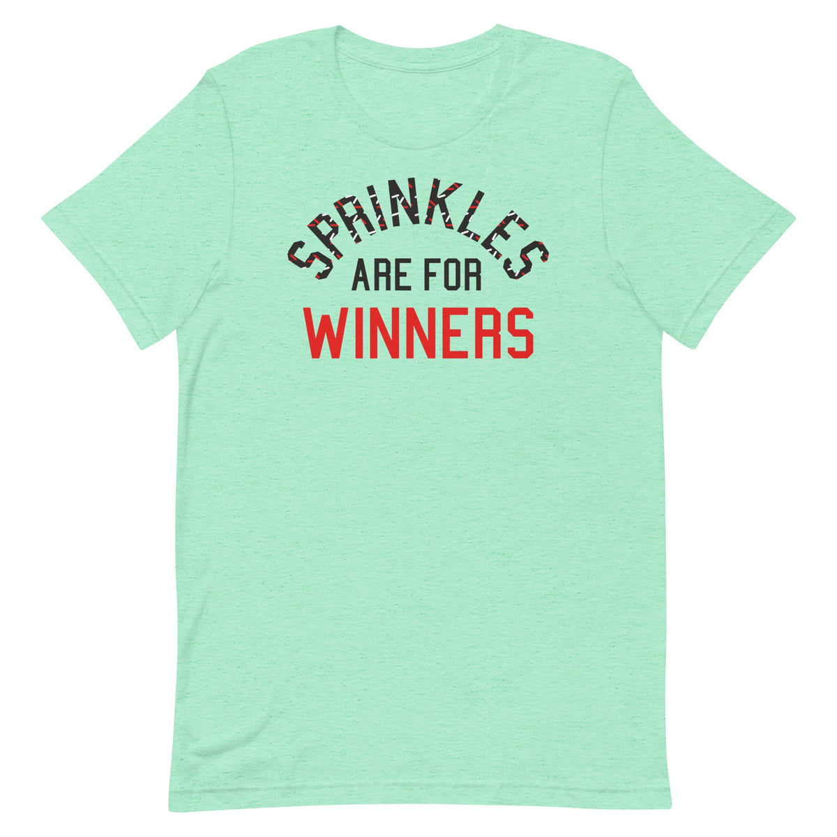 Sprinkles Are For Winners Men's Signature Tee product image 3