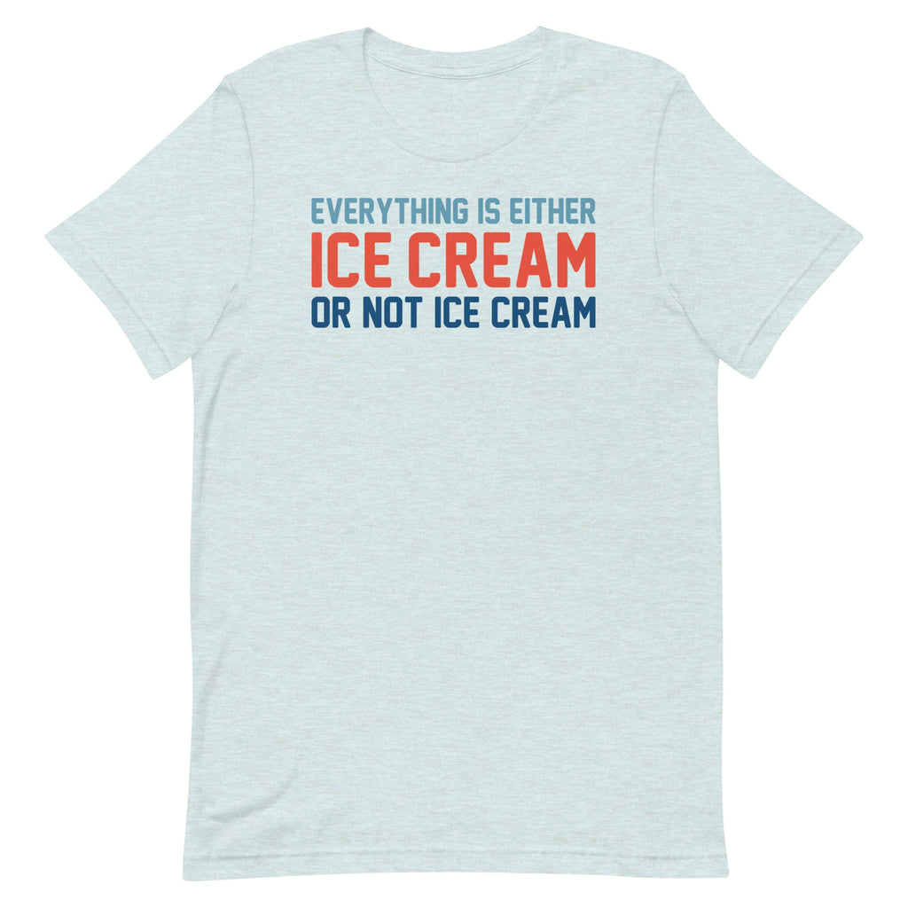 Everything Is Ice Cream Or Not Men's Signature Tee product image 3