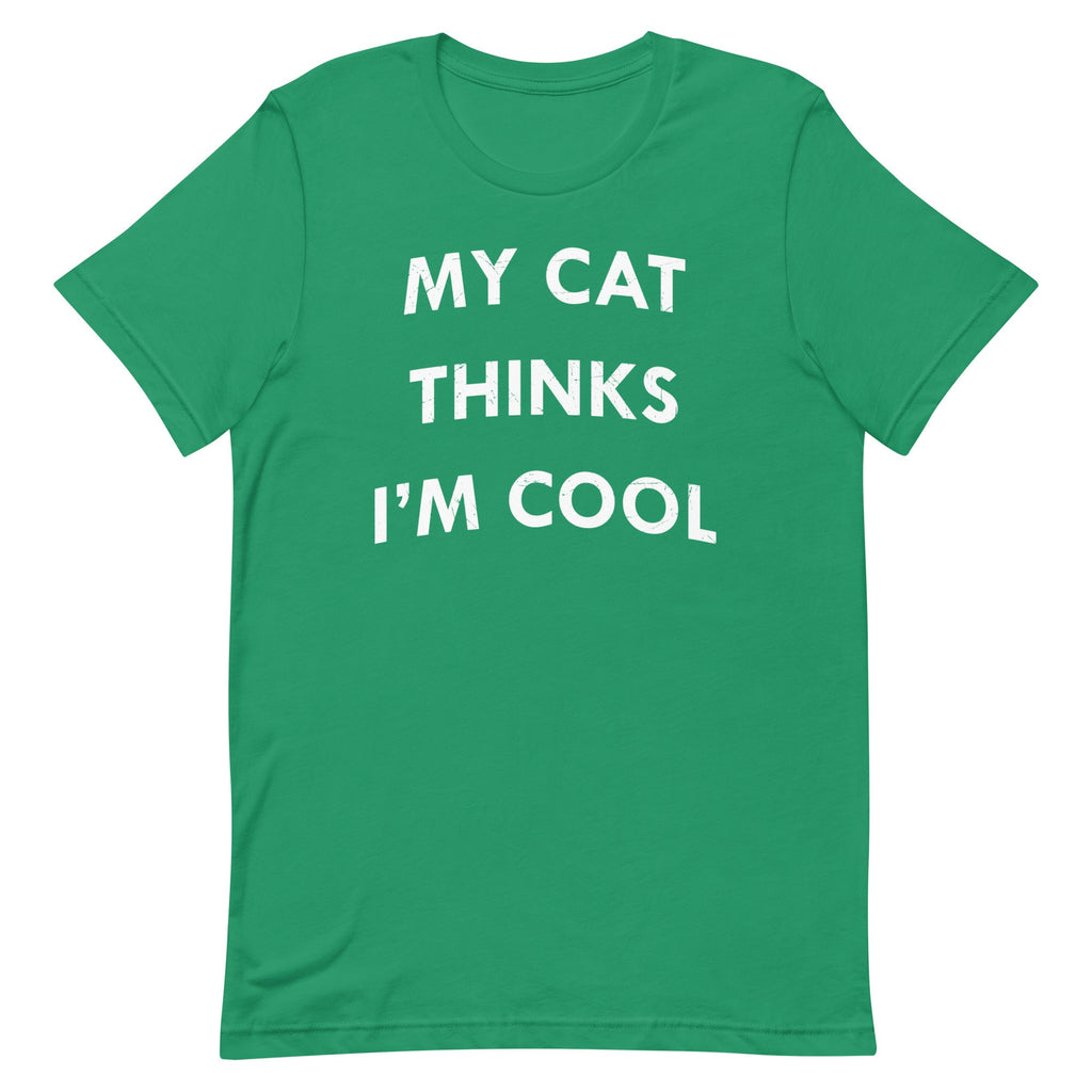My Cat Thinks I'm Cool Men's Signature Tee product image 6