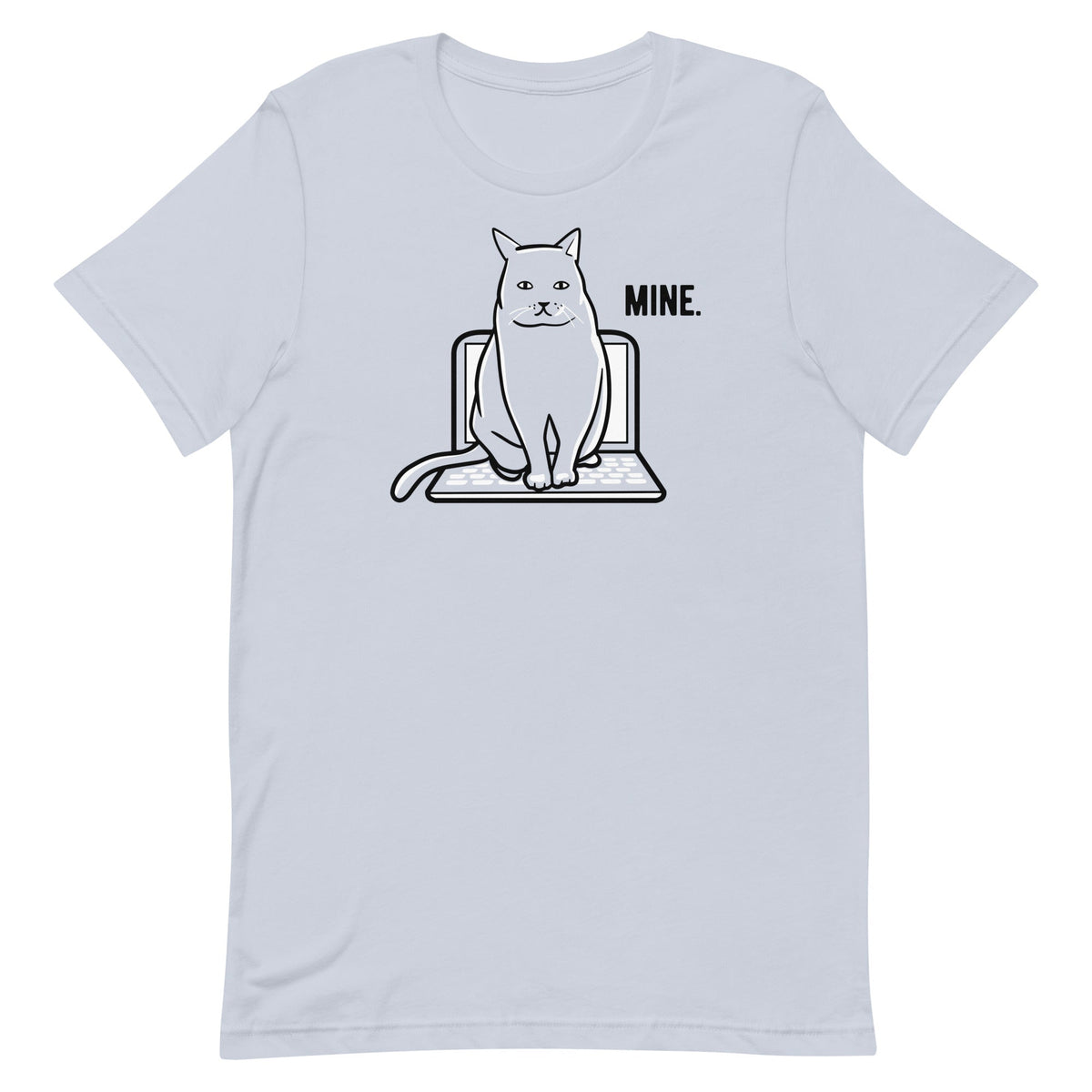 Mine Computer Cat Men's Signature Tee product image 4