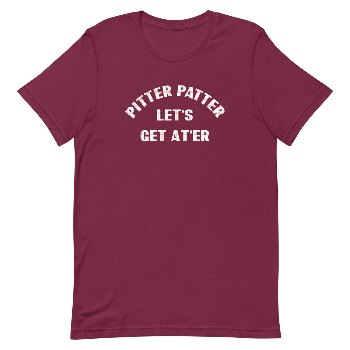 Pitter Patter Let's Get At'er Men's Signature Tee product image 3