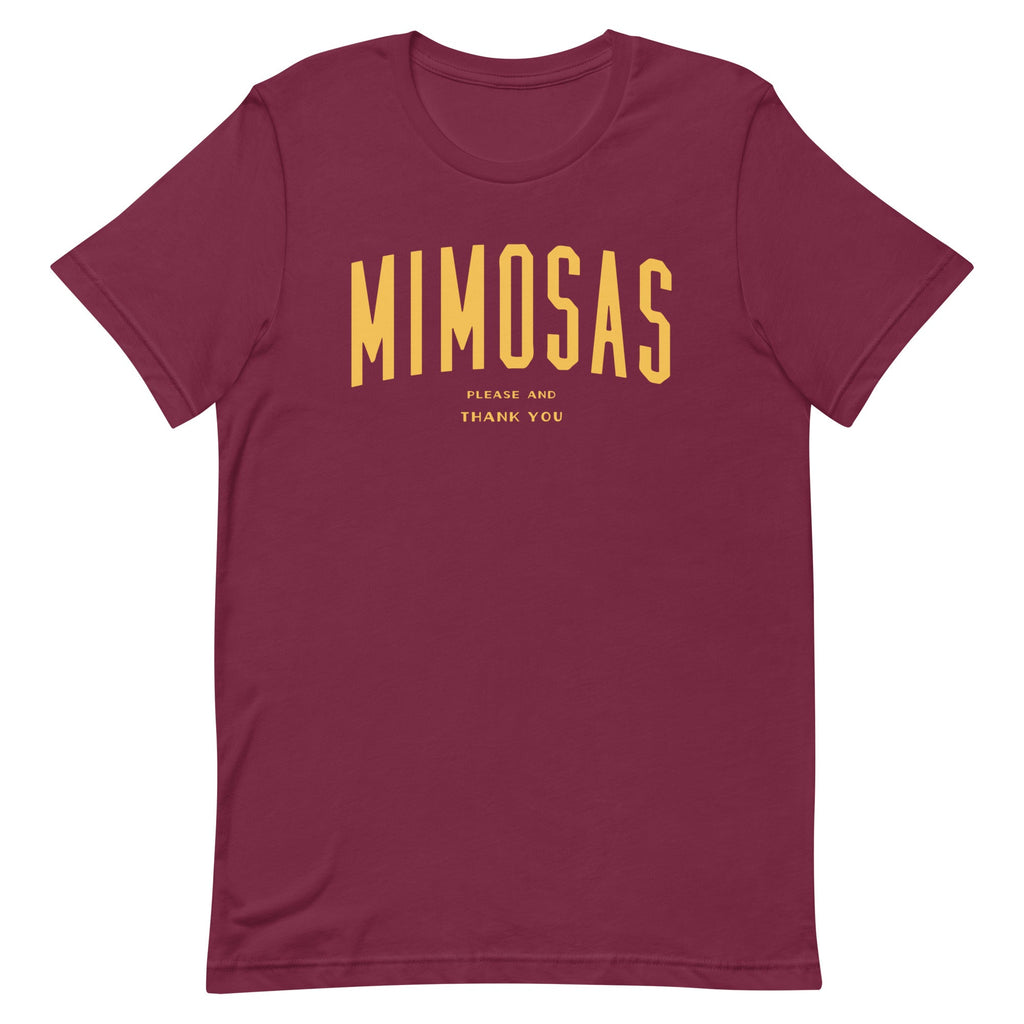 Mimosas Please And Thank You Men's Signature Tee product image 3