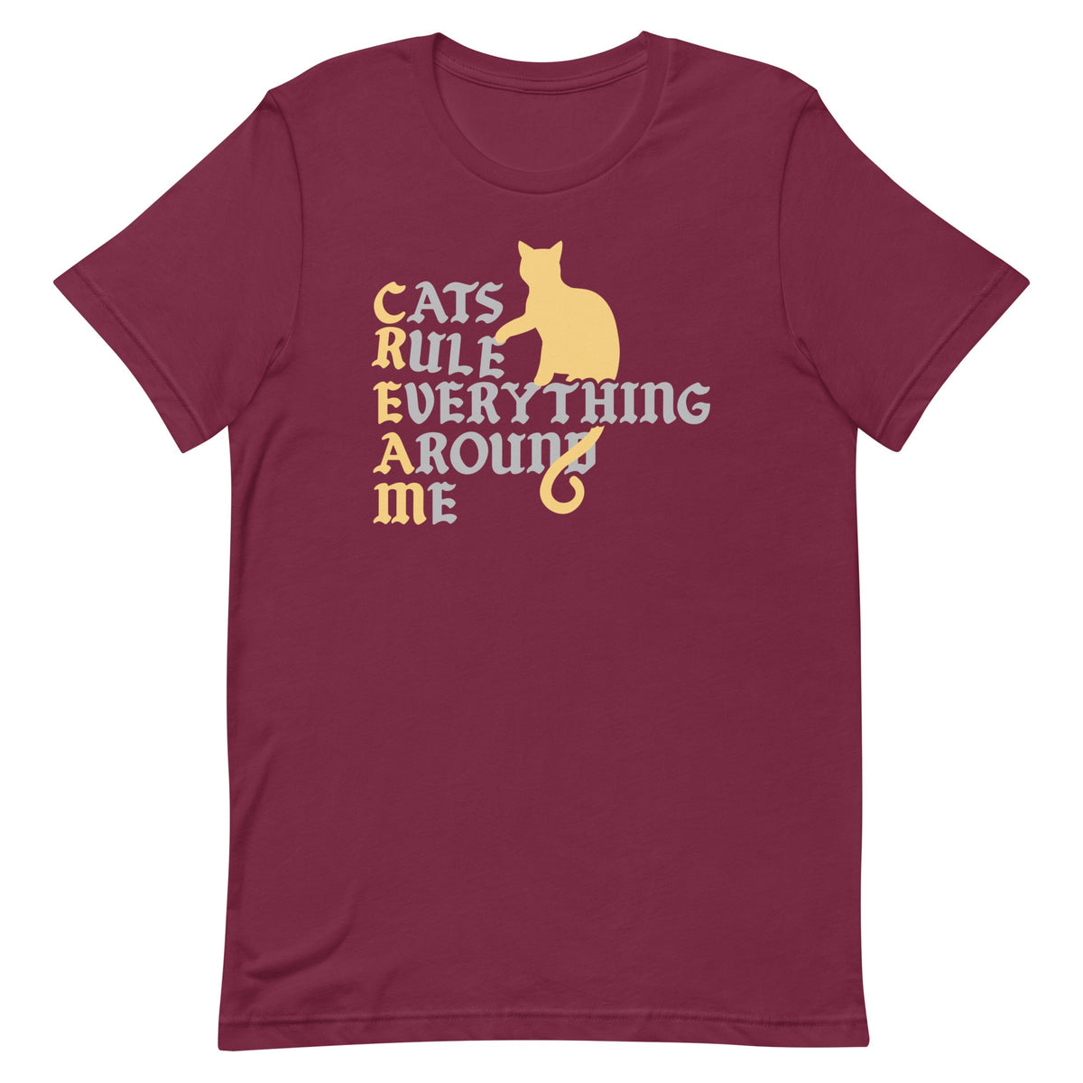 Cats Rule Everything Around Me Men's Signature Tee product image 3