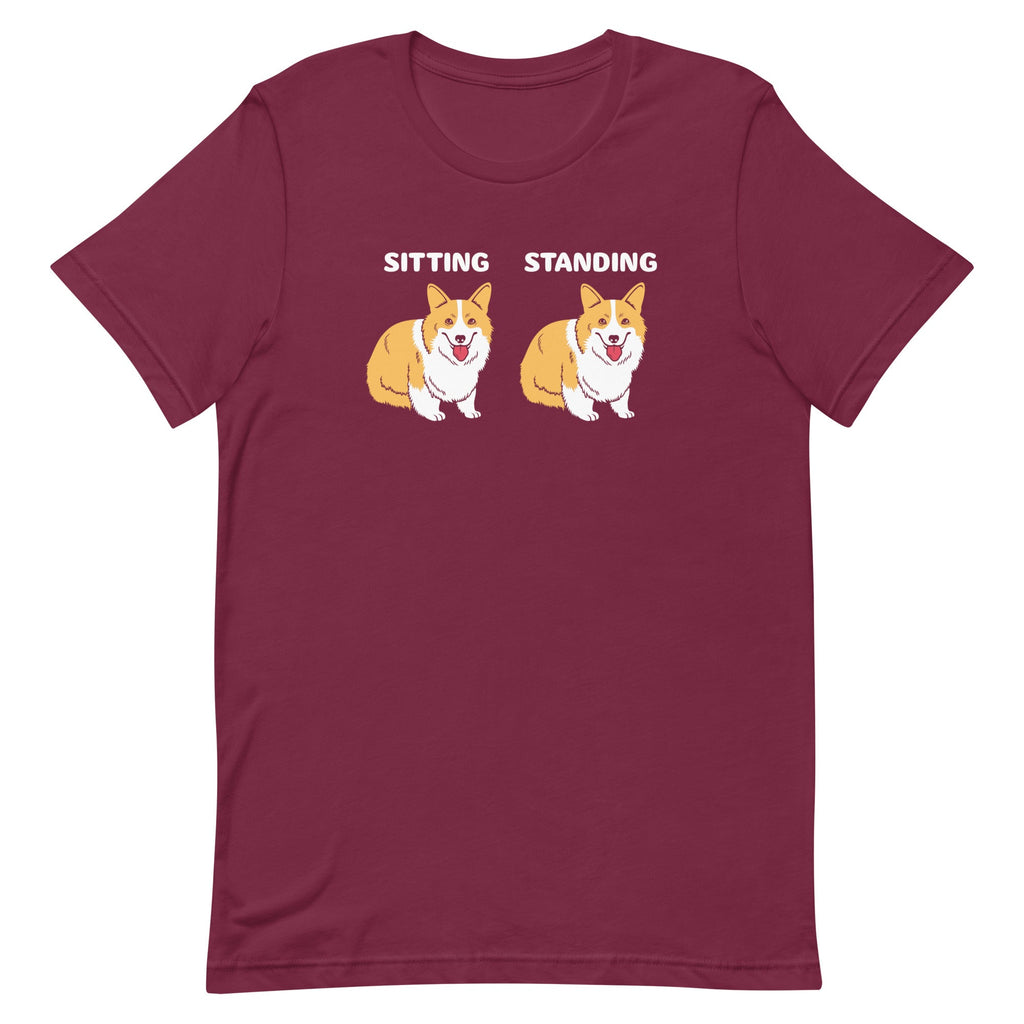 Corgi Sitting And Standing Men's Signature Tee product image 3
