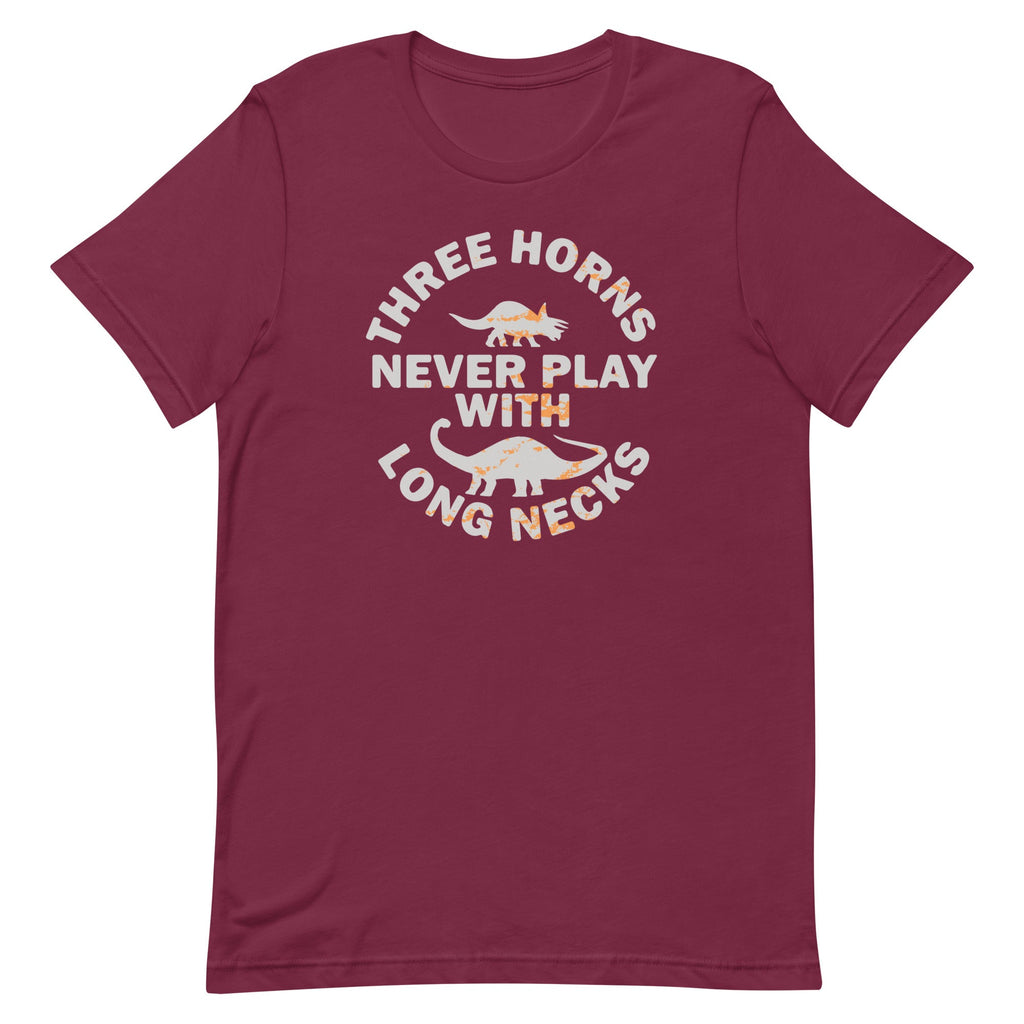 Three Horns Never Play With Long Necks Men's Signature Tee product image 3