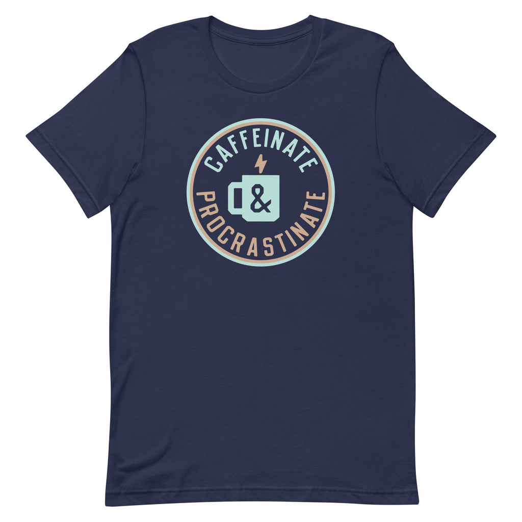 Caffeinate And Procrastinate Men's Signature Tee product image 3
