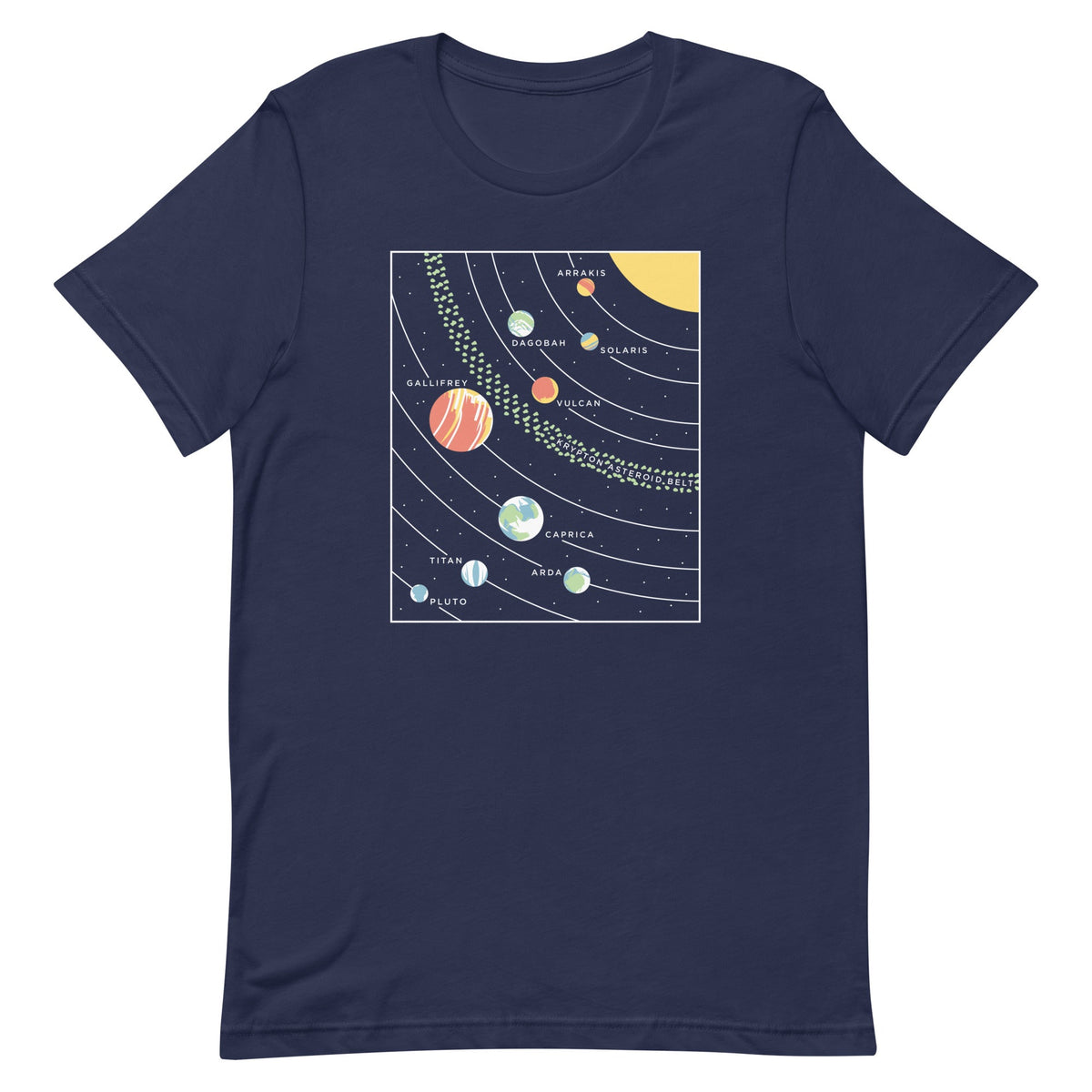 9 Planets Men's Signature Tee product image 1