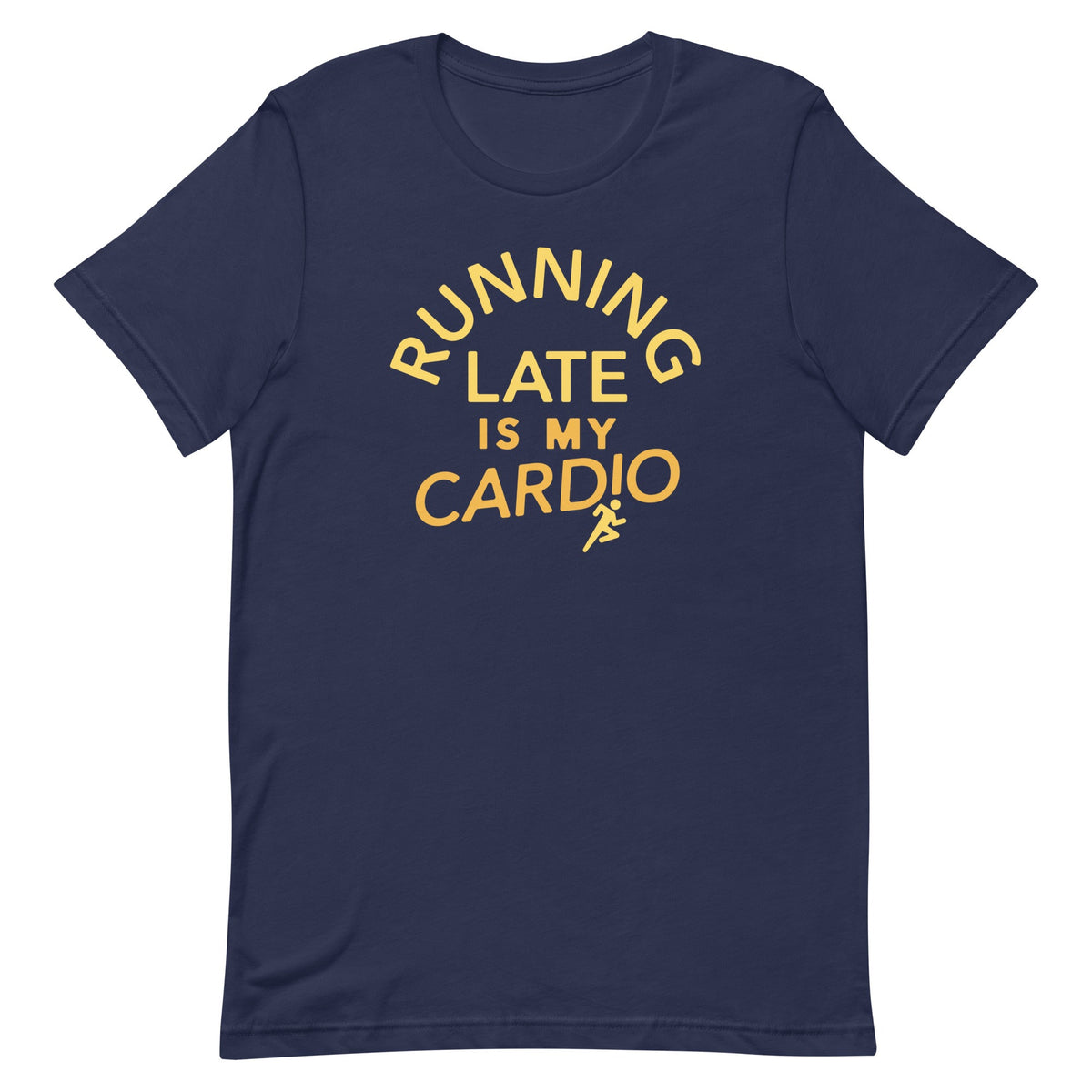 Running Late Is My Cardio Men's Signature Tee product image 2