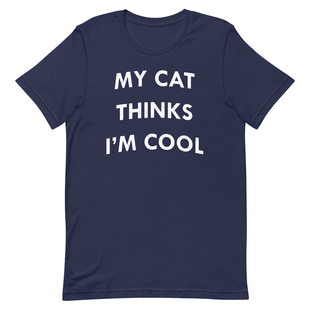 My Cat Thinks I'm Cool Men's Signature Tee product image 1