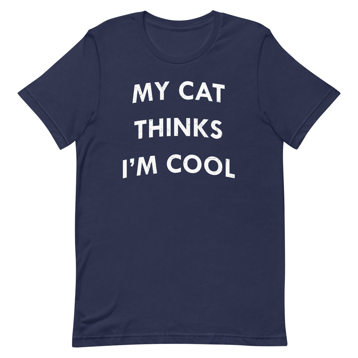 My Cat Thinks I'm Cool Men's Signature Tee product image 1