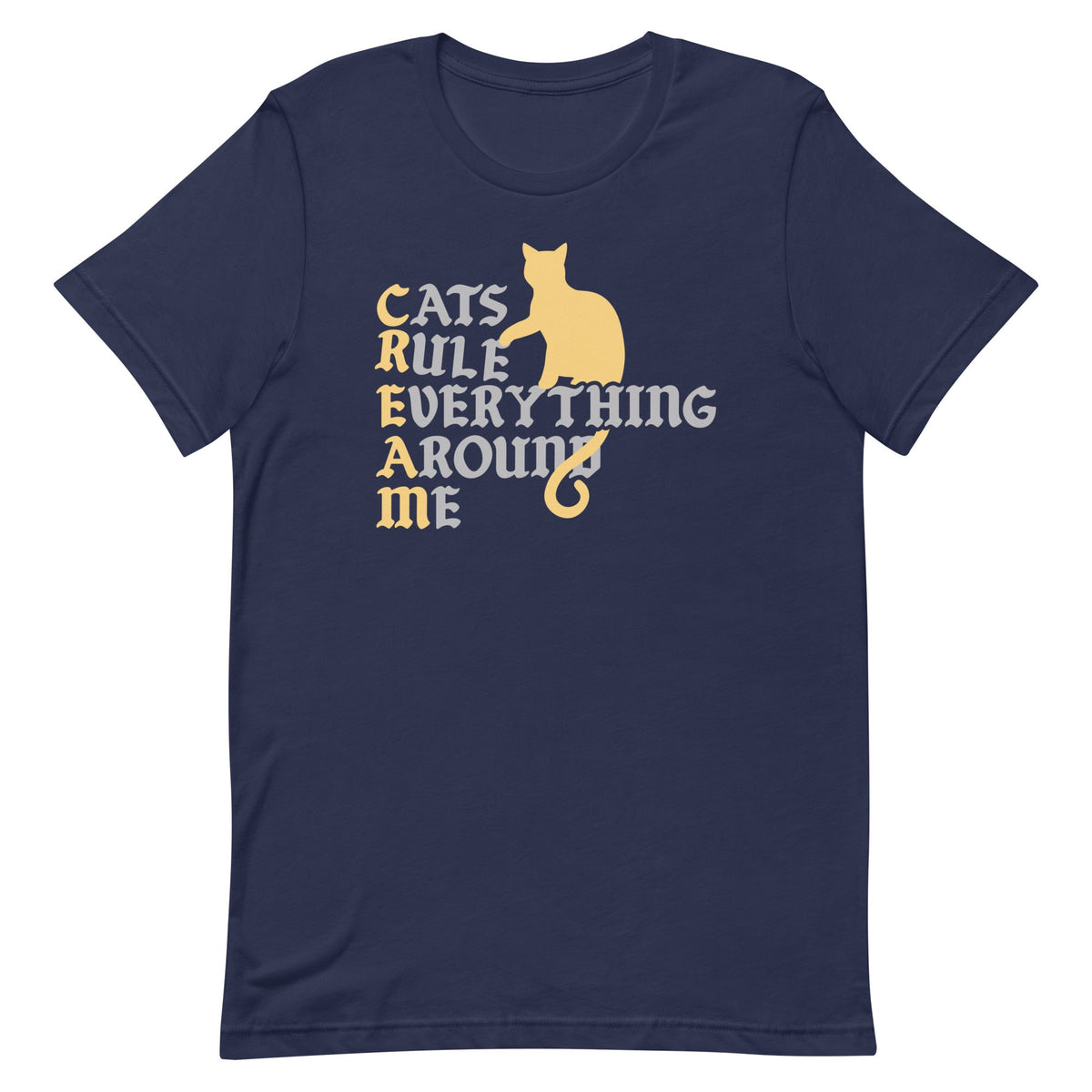 Cats Rule Everything Around Me Men's Signature Tee product image 2