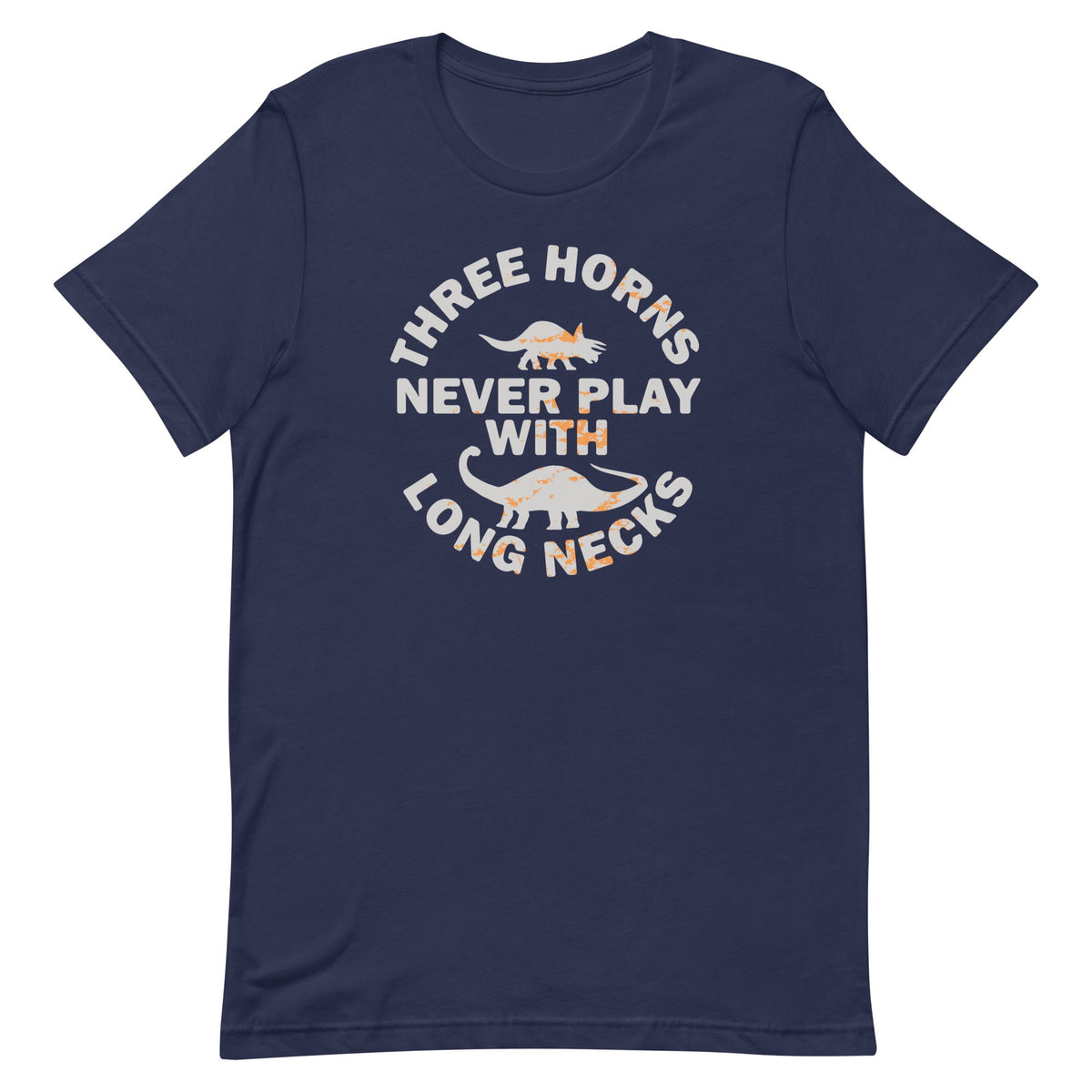 Three Horns Never Play With Long Necks Men's Signature Tee product image 2