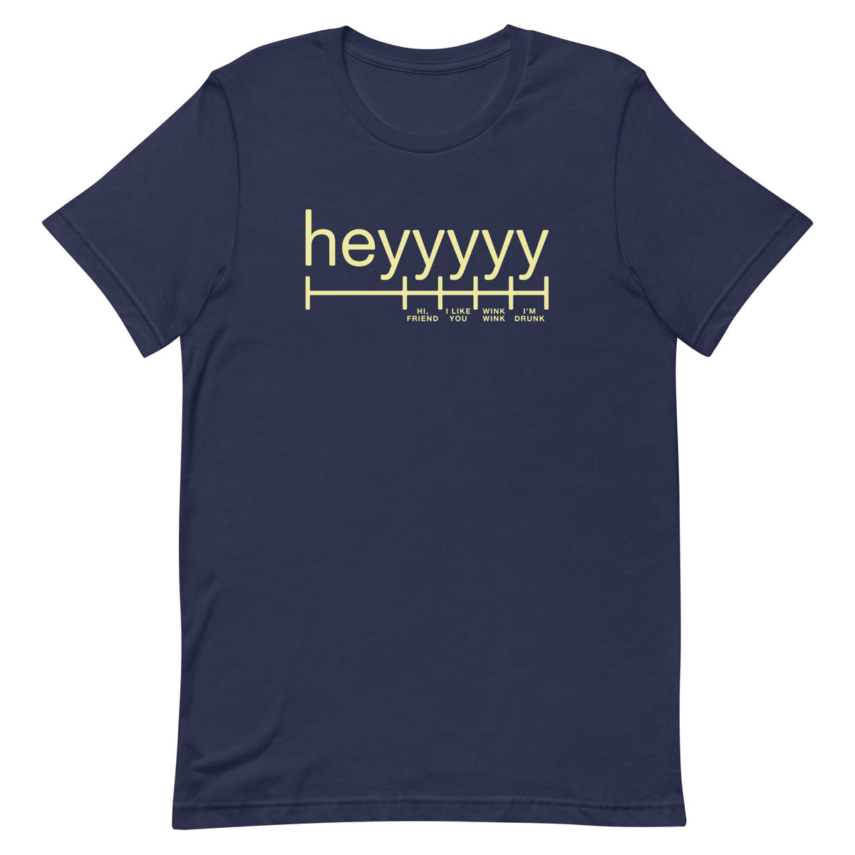 Heyyyyy Men's Signature Tee product image 2
