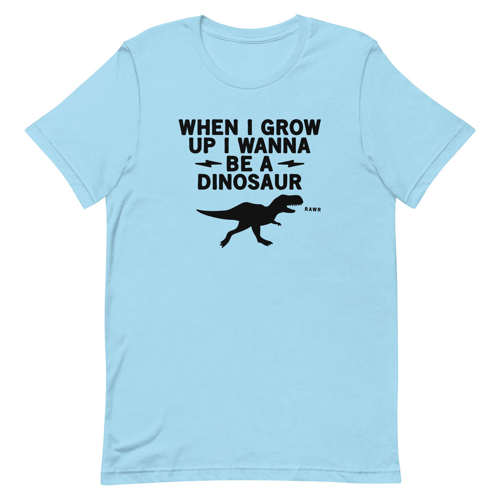 When I Grow Up I Wanna Be A Dinosaur Men's Signature Tee product image 2