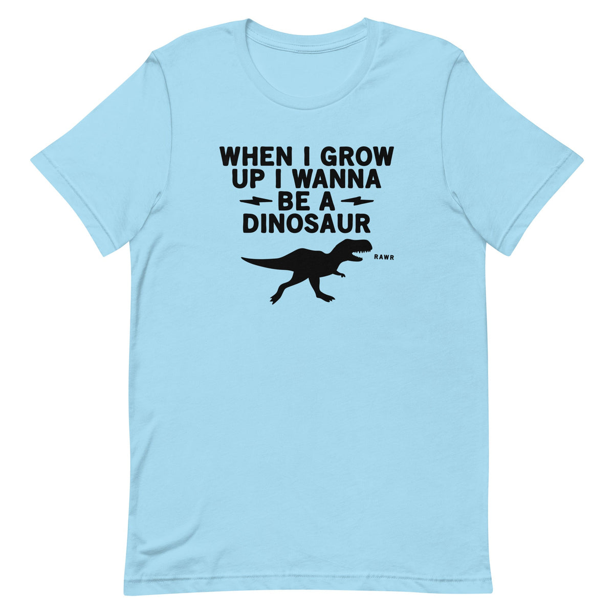When I Grow Up I Wanna Be A Dinosaur Men's Signature Tee product image 2