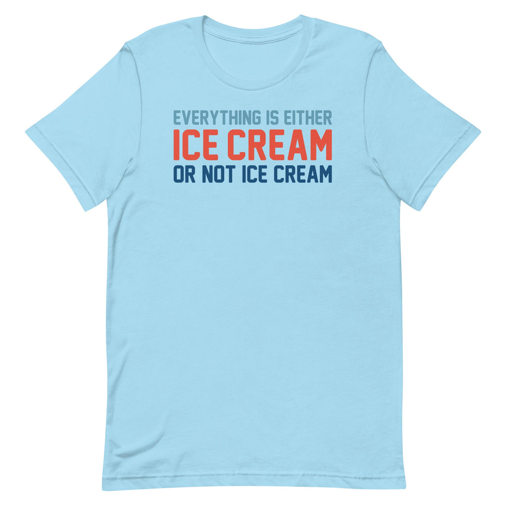 Everything Is Ice Cream Or Not Men's Signature Tee product image 2