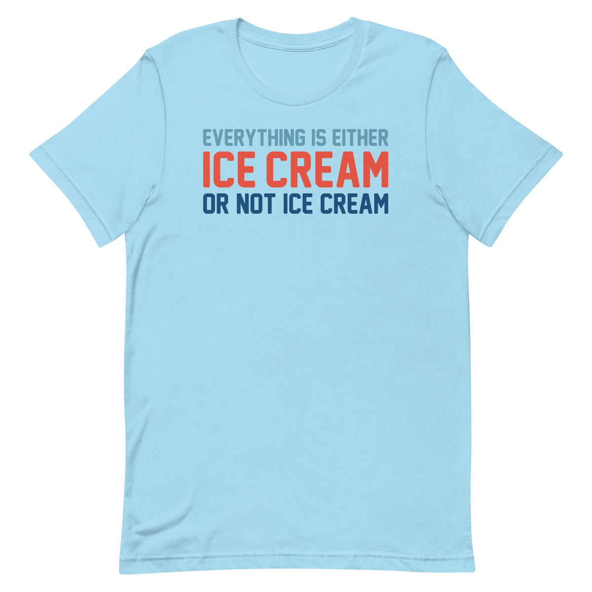 Everything Is Ice Cream Or Not Men's Signature Tee product image 2