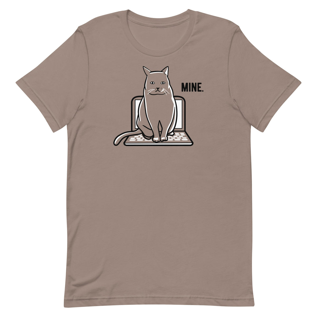 Mine Computer Cat Men's Signature Tee product image 3