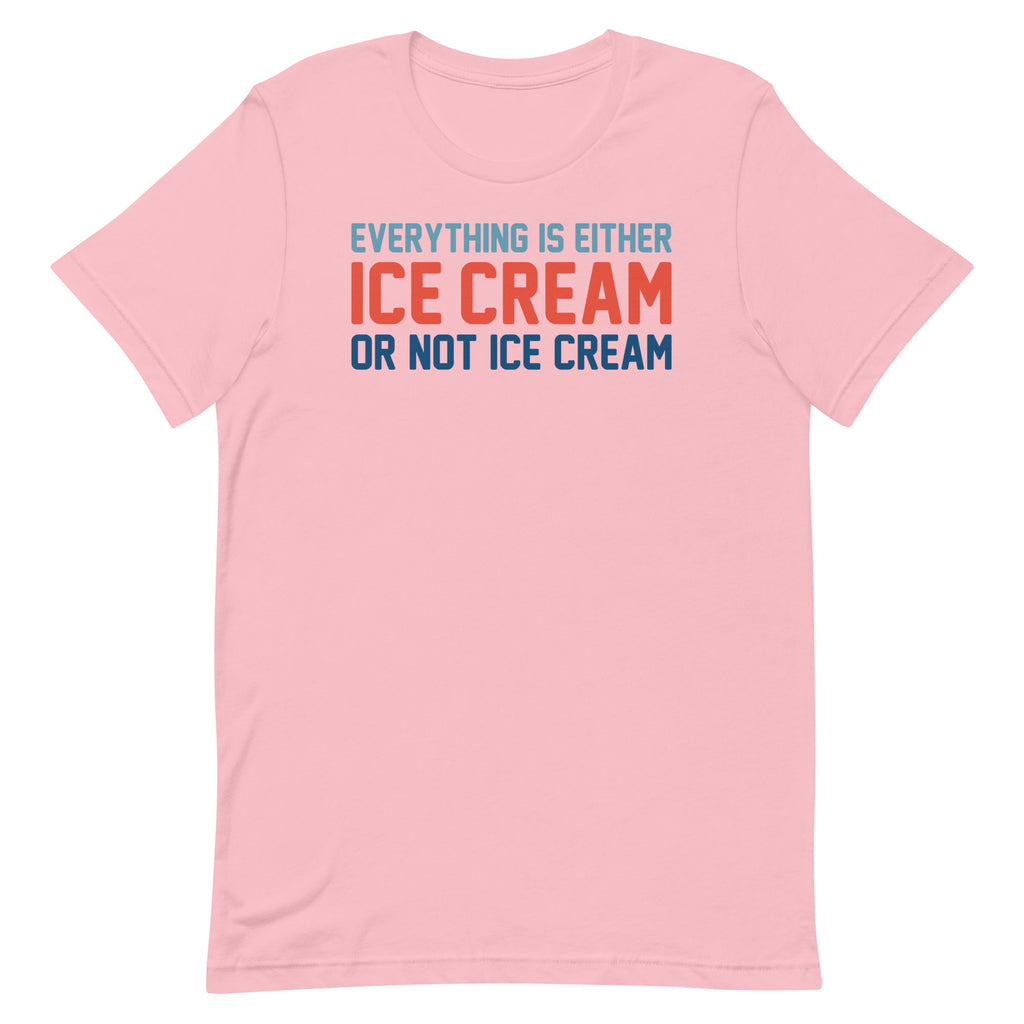 Everything Is Ice Cream Or Not Men's Signature Tee product image 5