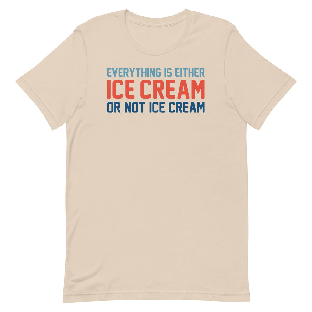 Everything Is Ice Cream Or Not Men's Signature Tee product image 4