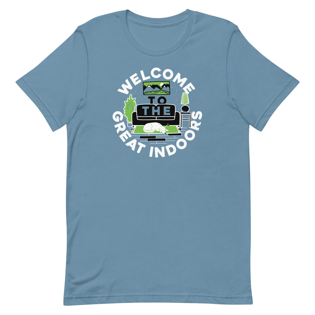 Welcome To The Great Indoors Men's Signature Tee product image 3